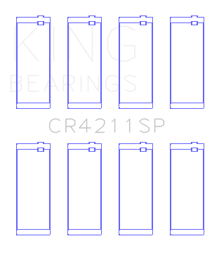 King BMW Mini M47 Diesel Connecting Rod Bearing Set - CR4211SP