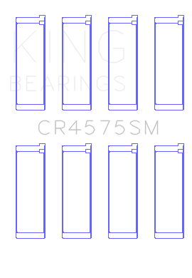 King Hyundai i30 G4FC Connecting Rod Bearing Set - CR4575SM