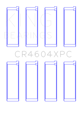 King Ford 2.3L Duratec Mazda L3-VDT MZR Turbo Connecting Rod Bearing Set - CR4604XPC