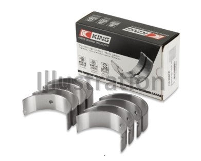 King Engine Bearings Opel 1.8/2.0 X18/20Xe (Size +0.25mm) Connecting Rod Bearing Set - CR4017AM1.25