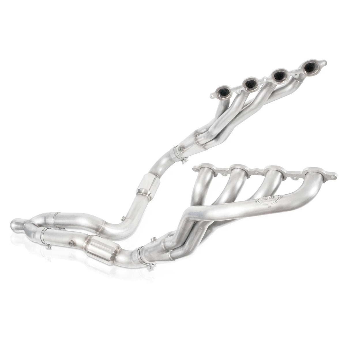 Stainless Works - 2007-13 Silverado Long Tube Header Kit - CT07HCATY