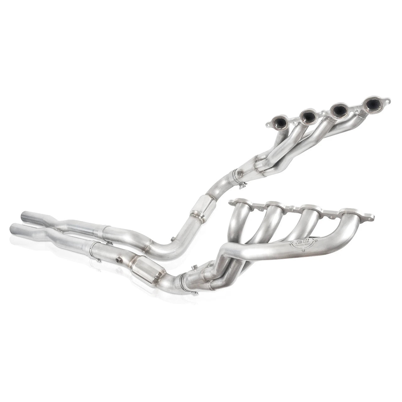 Stainless Works - 2007-13 Silverado Long Tube Header Kit - CT07HCAT