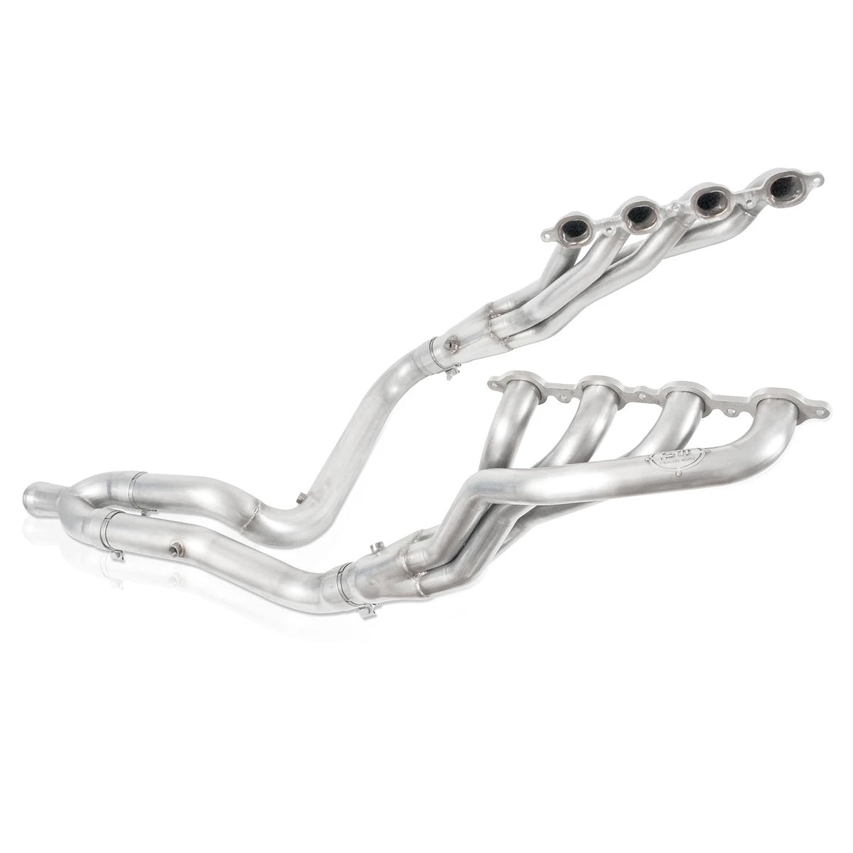 Stainless Works - 2014-18 Silverado Long Tube Header Kit - CT14HCATY