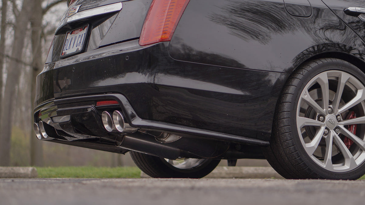 Stainless Works - 2016-19 Cadillac CTS-V Axleback - CTSV16MKS-FC