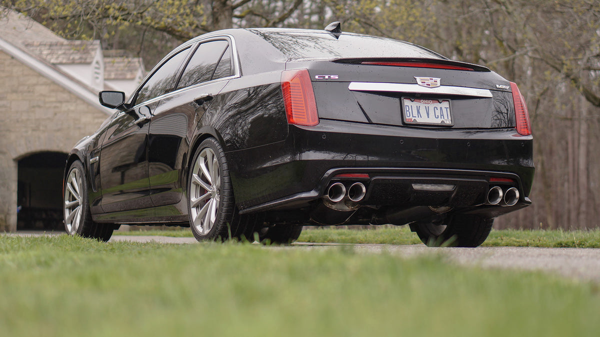 Stainless Works - 2016-19 Cadillac CTS-V Axleback - CTSV16MKS-FC
