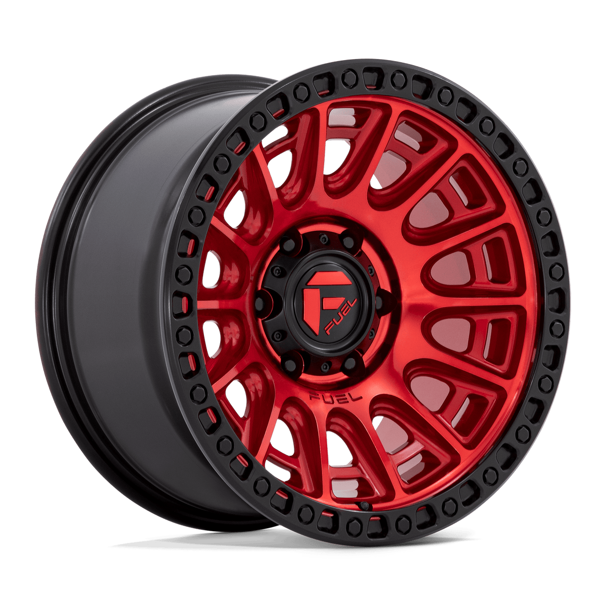 Fuel Off-Road D834 17X8.5 Candy Red W/ Black Ring 6x114.3 +34mm