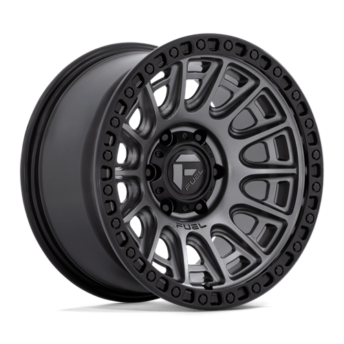 Fuel Off-Road Aluminum Wheels 17X8.5 Cycle D835 Matte Gunmetal W/ Black Ring
