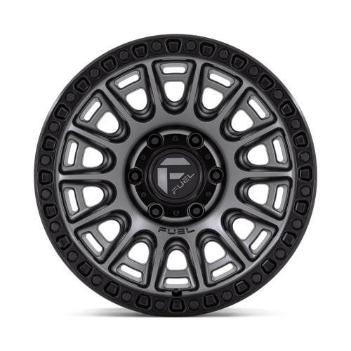 Fuel Off-Road D835 17X8.5 Matte Gunmetal W/ Black Ring 5x130 +30mm