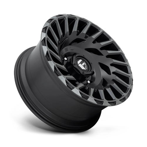 Fuel Off-Road Aluminum Wheels 18X9 Cyclone D683 Matte Machined Double Dark Tint