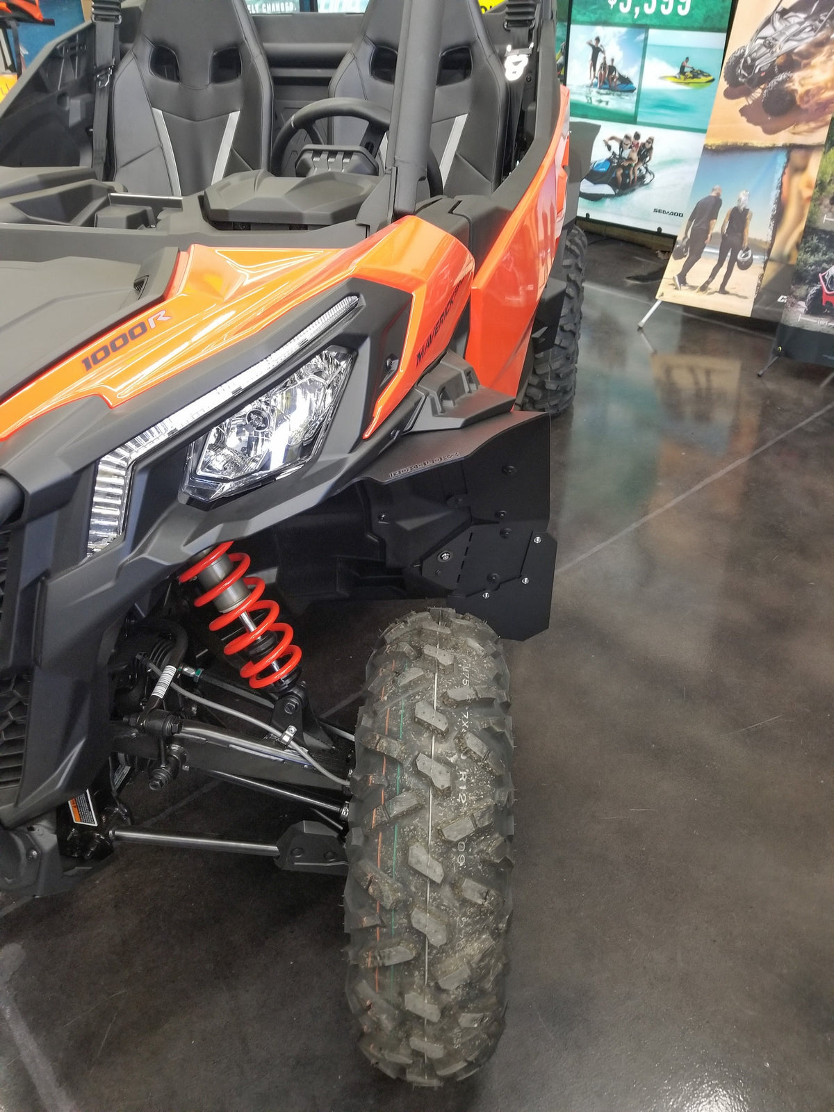 RokBlokz CAN-AM MAVERICK Sport(Not Trail), DPS, X RC, Max DPS 2019+ Mud Flaps