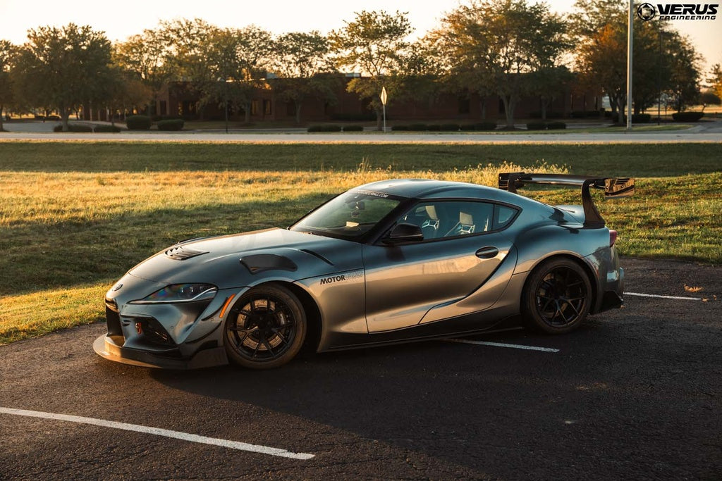 Verus - Carbon Cooling Fender Vent Kit (Top Vents Only) - Mk5 Toyota Supra - A0797A for 2020-2025 Toyota GR Supra - installed