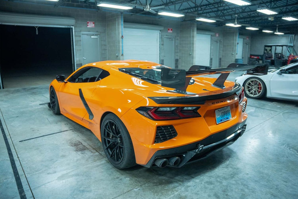 Verus - Carbon Ducktail Rear Spoiler - Corvette Stingray (C8) - A0302A