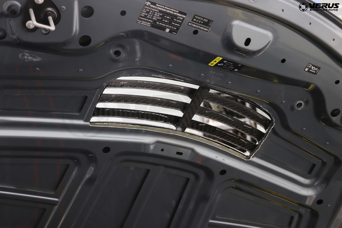 Verus - Carbon Hood Louver Kit - Mk5 Toyota Supra - A0215A