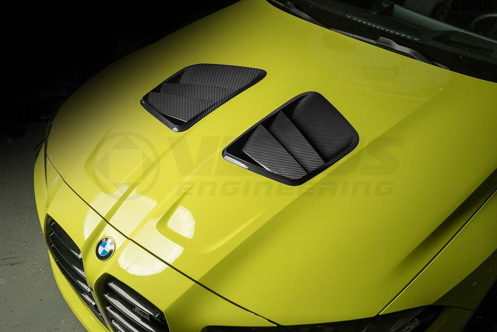 Verus - Carbon Hood Louver Kit - G80/G82 BMW M3/M4 - A0619A
