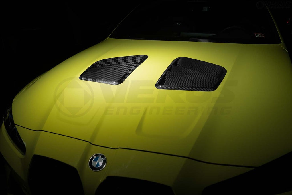 Verus - Carbon Hood Louver Kit - G80/G82 BMW M3/M4 - A0619A