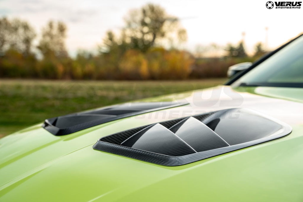 Verus - Carbon Hood Louver Kit - G80/G82 BMW M3/M4 - A0619A
