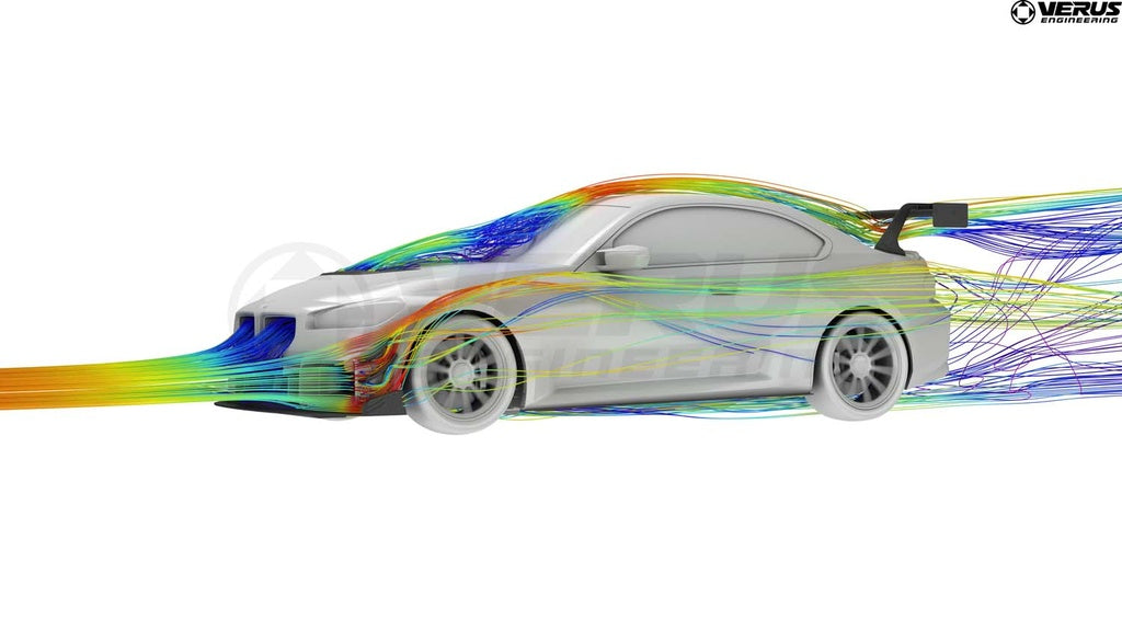 Verus - Carbon Hood Louver Kit - G87 BMW M2 - A0534A