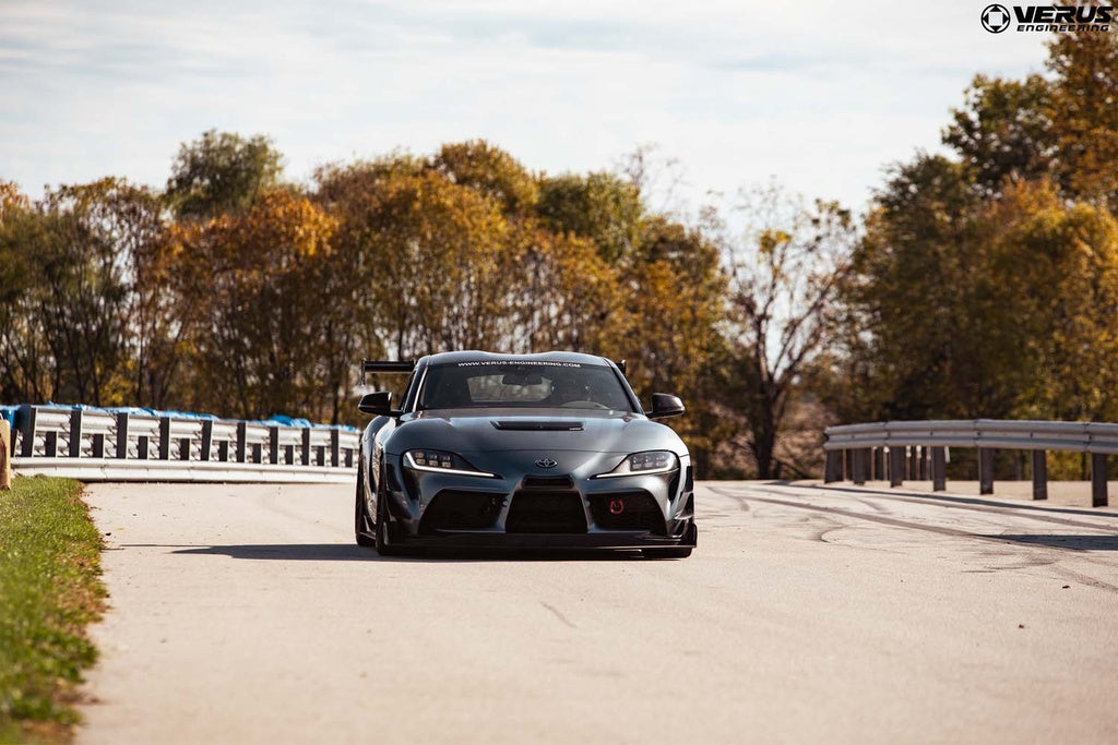 Verus - Carbon Hood Louver Kit - Mk5 Toyota Supra - A0215A