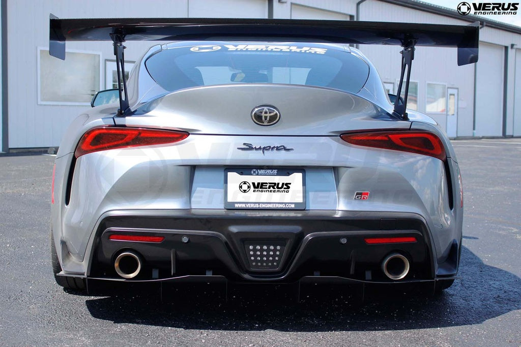 Verus - Carbon Polyweave Rear Spat Kit - Mk5 Toyota Supra - A0268A