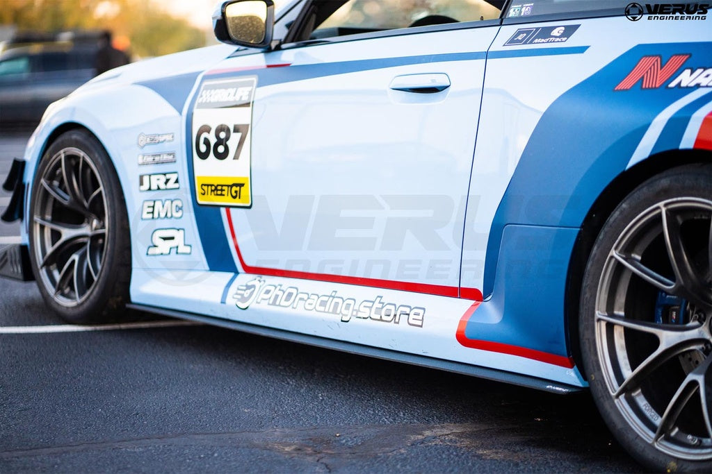Verus - Carbon Polyweave Side Splitter Kit - G87 BMW M2 - A0580A