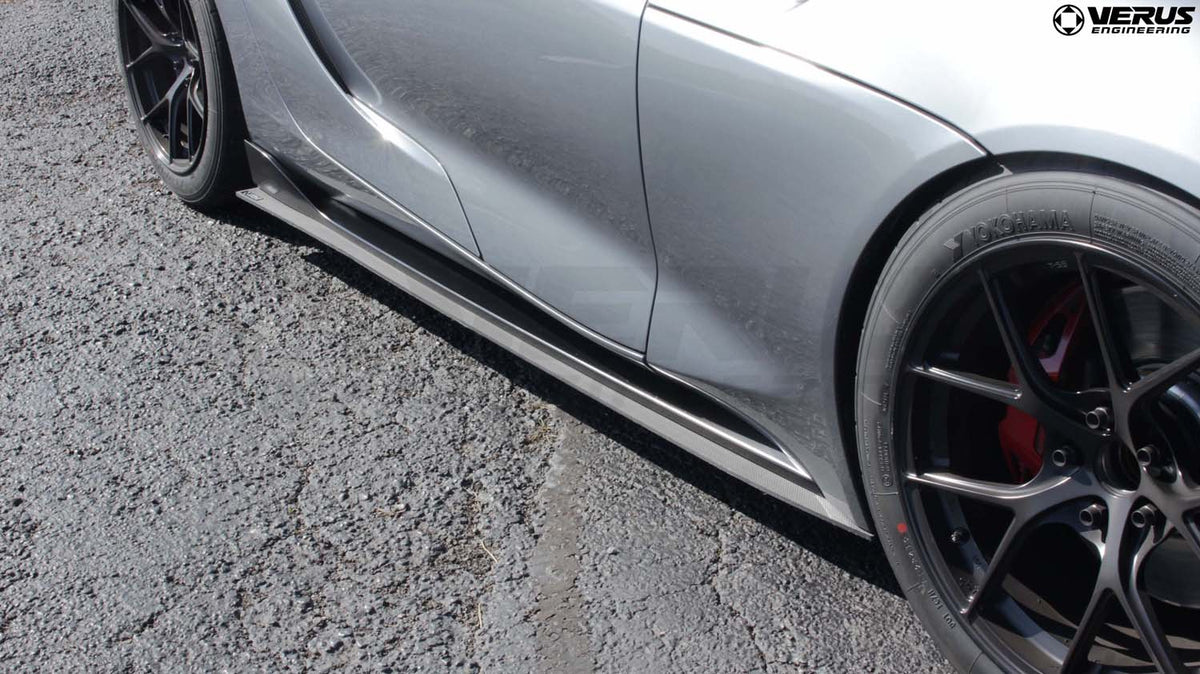 Verus - Carbon Polyweave Side Splitter Kit - Mk5 Toyota Supra - A0263A