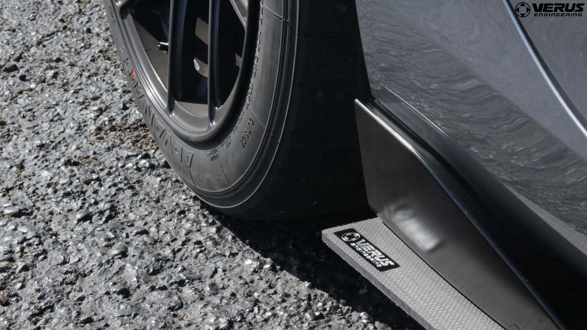 Verus - Carbon Polyweave Side Splitter Kit - Mk5 Toyota Supra - A0263A