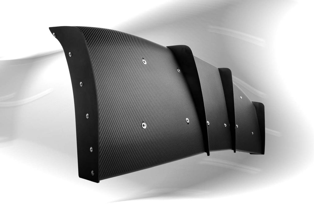 Verus - Carbon Rear Diffuser - Porsche 981 Cayman - A0150A