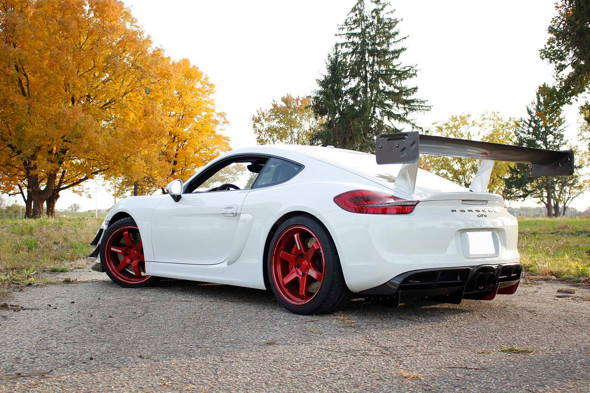 Verus - Carbon Rear Diffuser - Porsche 981 Cayman - A0150A