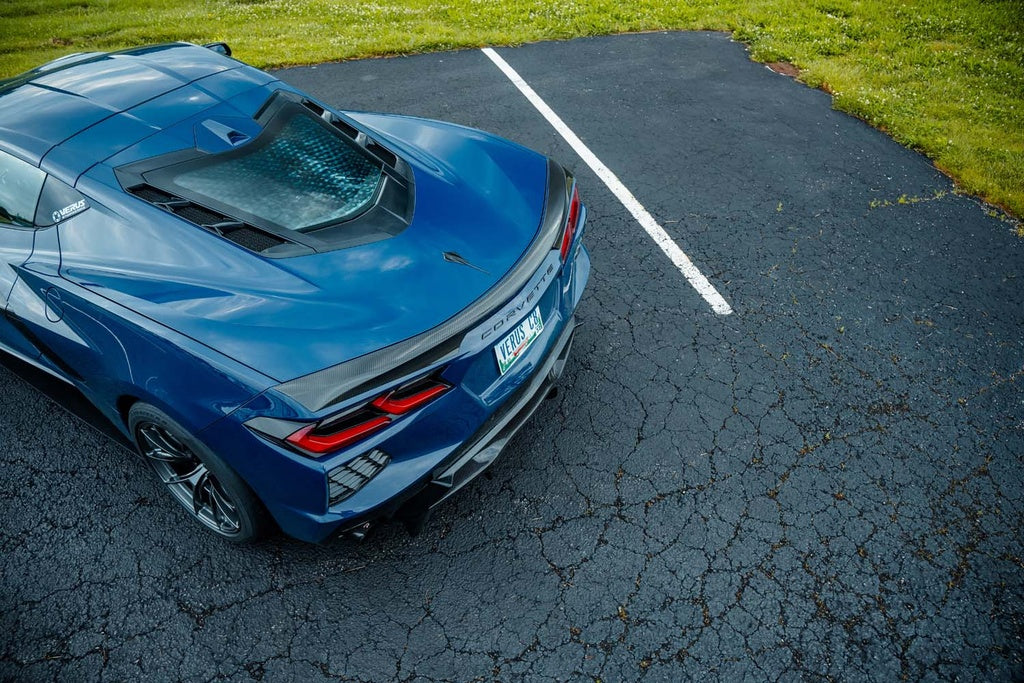 Verus - Carbon Ducktail Rear Spoiler - Corvette Stingray (C8) - A0302A