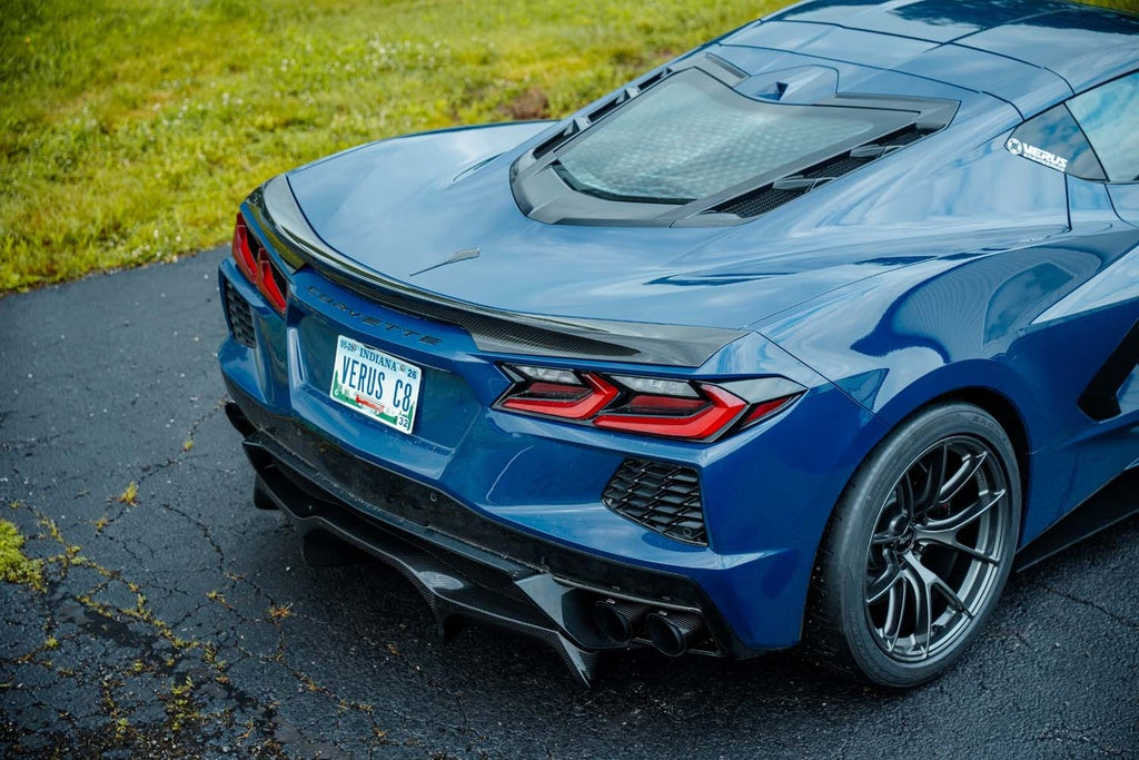 Verus - Carbon Ducktail Rear Spoiler - Corvette Stingray (C8) - A0302A