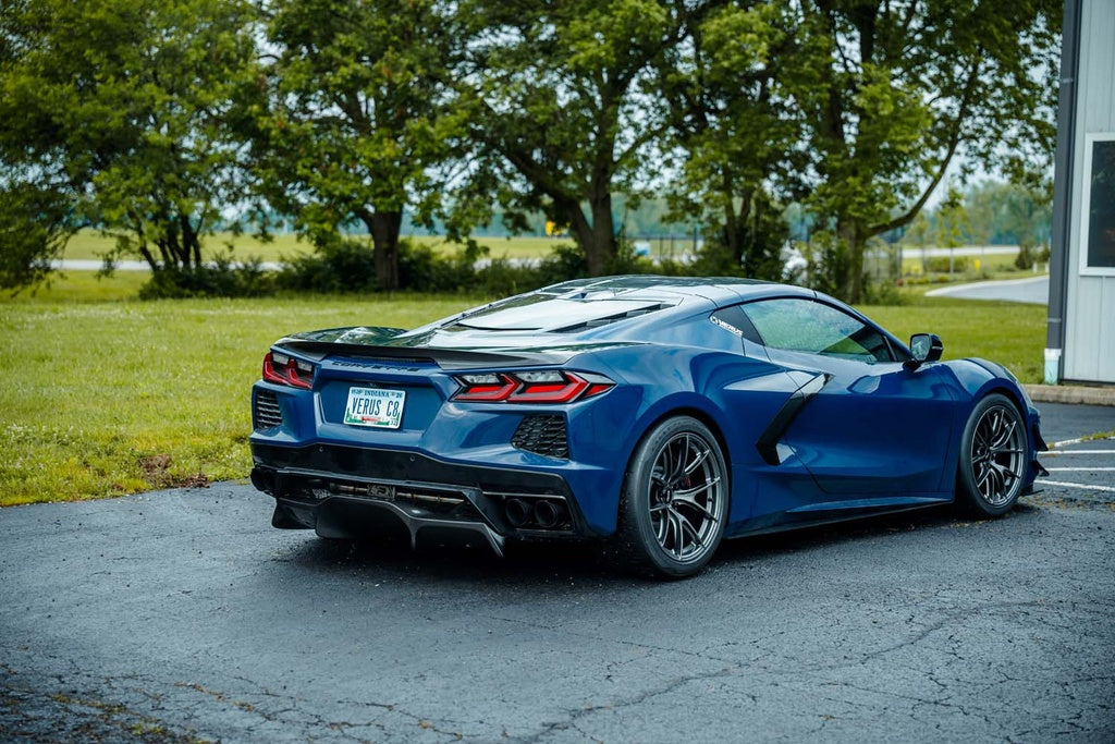 Verus - Carbon Ducktail Rear Spoiler - Corvette Stingray (C8) - A0302A