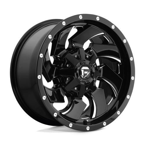 Fuel Off-Road Aluminum Wheels 22X10 Cleaver D574 Gloss Black Milled