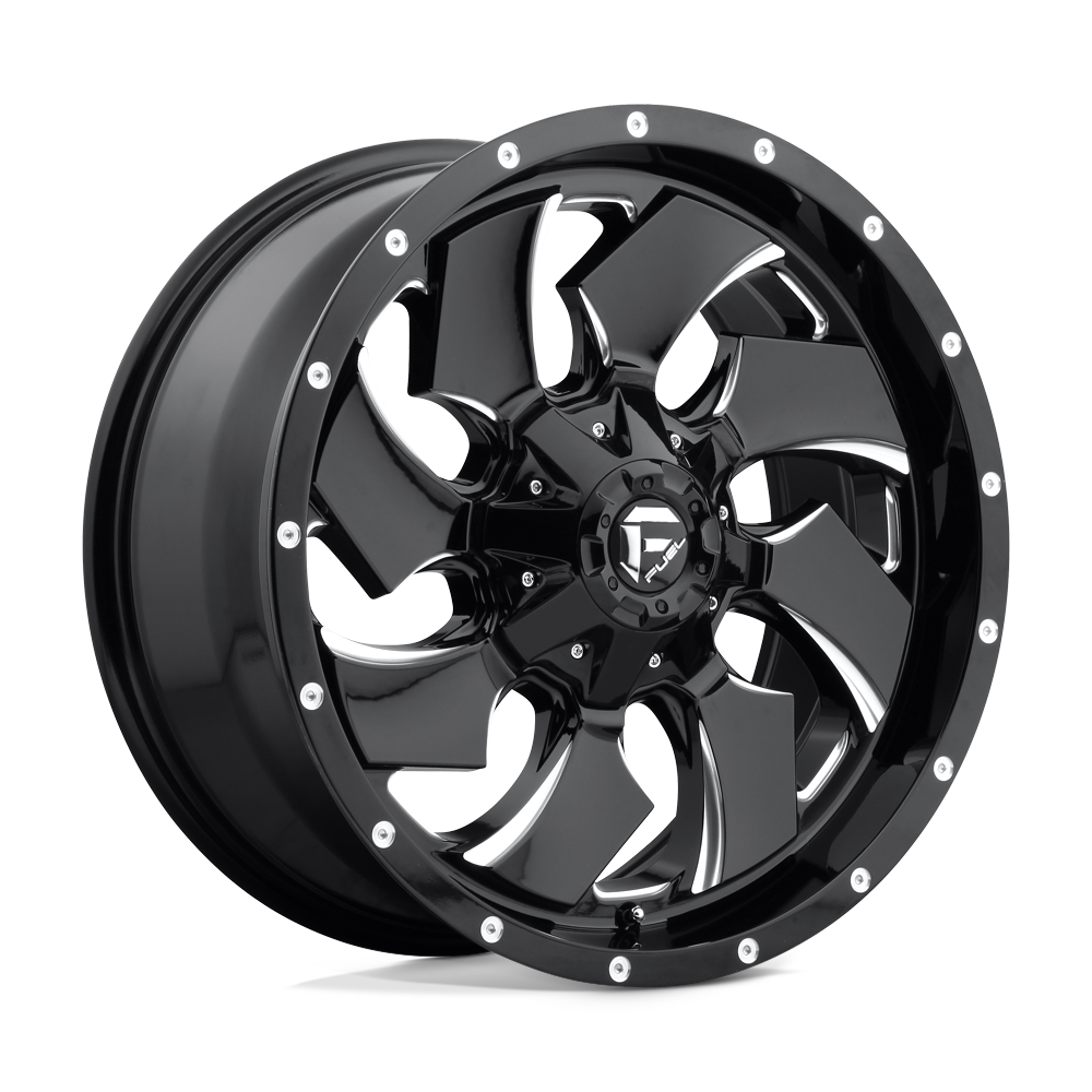 Fuel Off-Road D574 20X9 Gloss Black Milled 6x135/5.5 +20mm