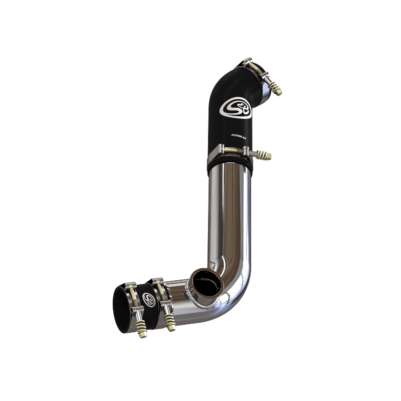 S&B Cold Side Intercooler Pipe With Blowoff Valve Flange for Turbosmart Raceport for 2020-2024 Ford Explorer ST, Lincoln Aviator 3.0L - 83-1005