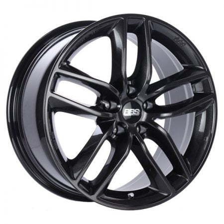 BBS SX 17x7.5 5x120 ET49 Crystal Black Wheel -72.5mm - SX0403CB