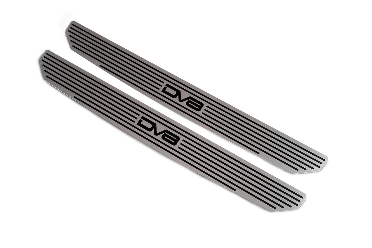 DV8 Offroad - Front Sill Plates with DV8 Logo - D-JL-180014-SIL2