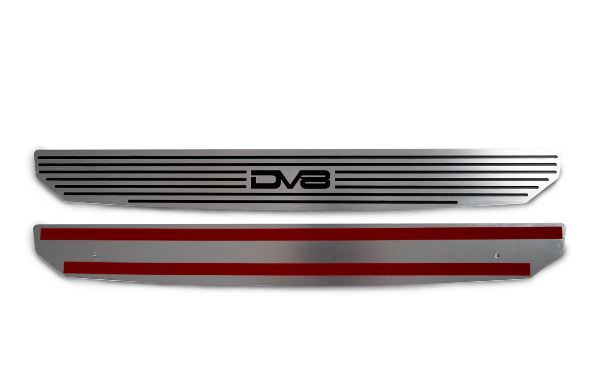 DV8 Offroad - Front Sill Plates with DV8 Logo - D-JL-180014-SIL2