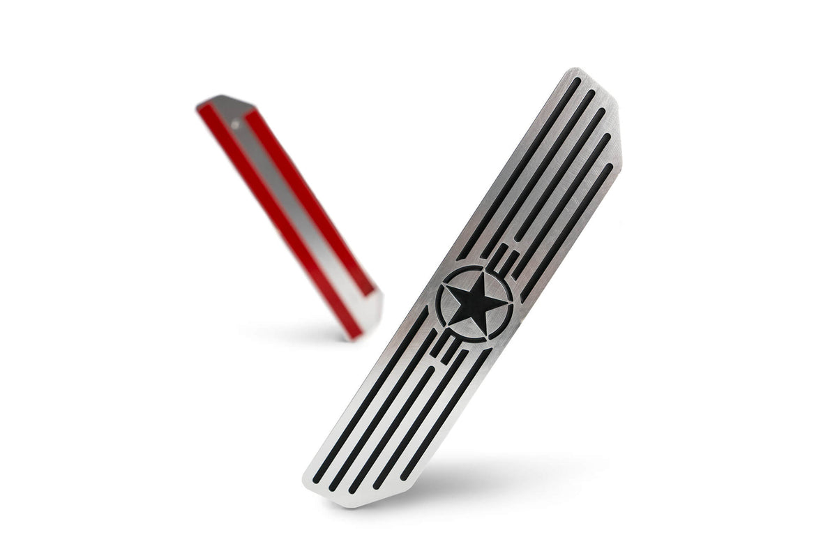 DV8 Offroad - Rear Sill Plates with in.Since 1942 in. Logo - D-JL-180014-STR4