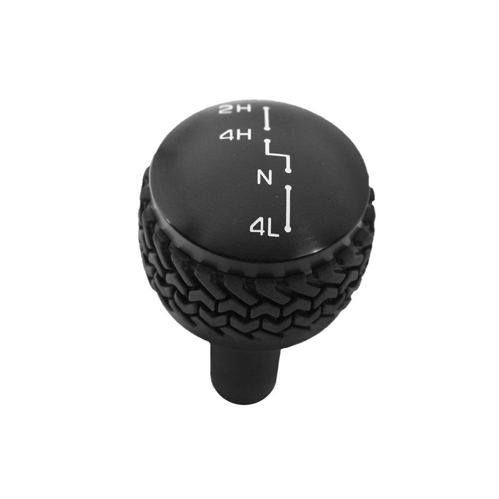 DV8 Offroad - 4WD Shift Knob; Black - D-JP-180011-BK