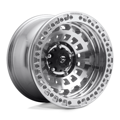 Fuel Off-Road Aluminum Wheels 17X9 Zephyr Beadlock D102 Gloss Machined