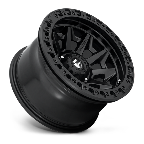 Aluminum Wheels 17X9 Covert Beadlock D114 6 On 139.7 Matte Black 106.1 Bore -15 Offset Multi Spoke Fuel Off Road Wheels
