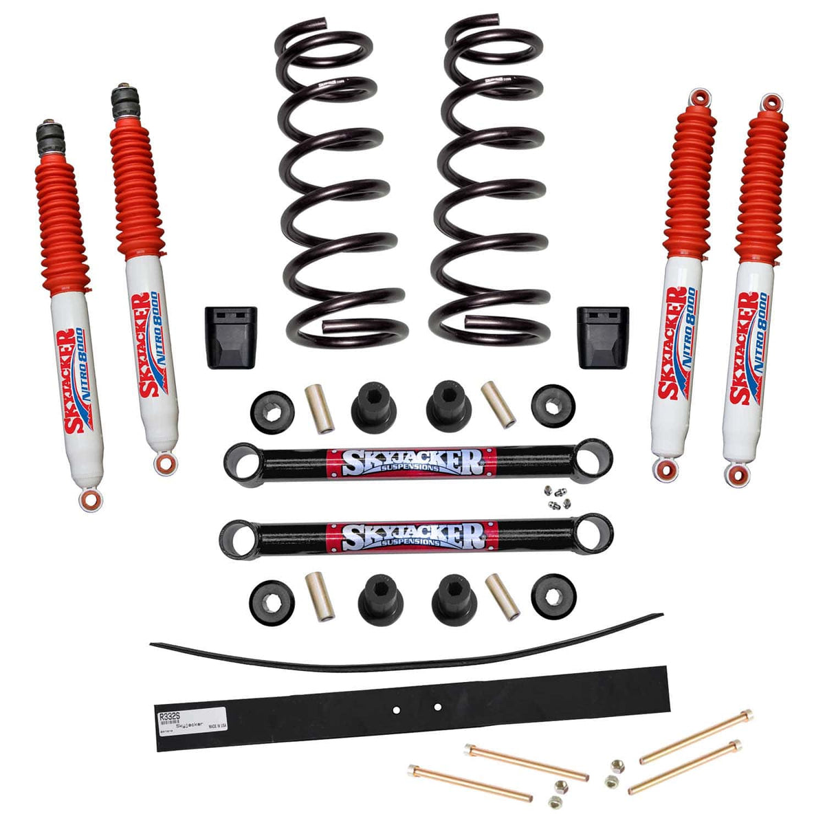Skyjacker 03-13 Dodge Ram 2500 3.5-4 In Suspension Lift Kit W/ Adx M2.0 Alum Monotube Shocks