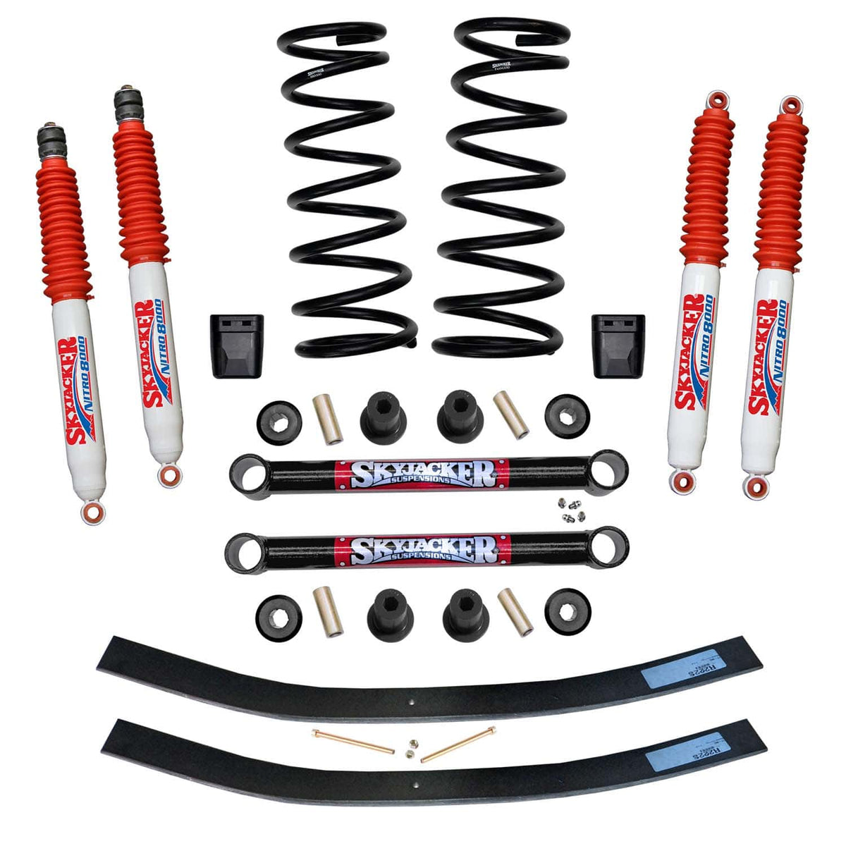 Skyjacker 00-01 Dodge Ram 1500 3 In Suspension Lift Kit With Adx M2.0 Aluminum Monotube Shocks - D3012K-XM