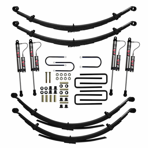 Skyjacker 87-91 Dodge W250 4 In Suspension Lift Kit With Adx M2.0 Aluminum Monotube Shocks - D400CDK-XM