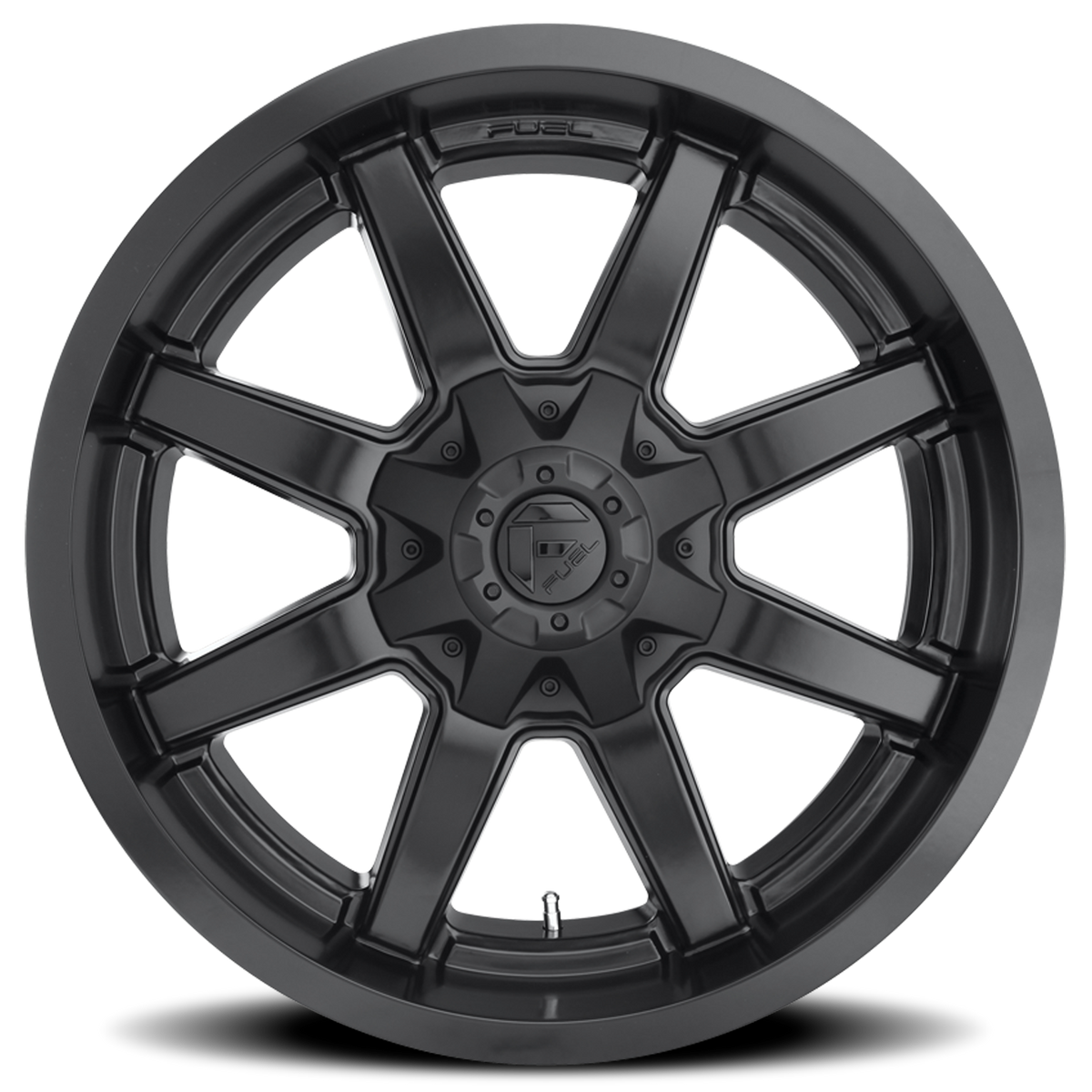 Aluminum Wheels 20X10 Maverick D436 8 On 165.1 Satin Black 125.2 Bore -12 Offset 8 Spoke Fuel Off Road Wheels