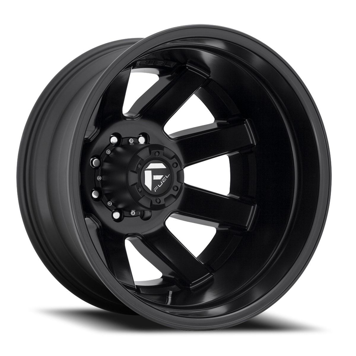 Dually Wheels 20X8.3 Maverick Dually D436 8 On 165.1 Matte Black 121.5 Bore -215 Offset 7 Spoke Outer Dually Fuel Off Road Wheels