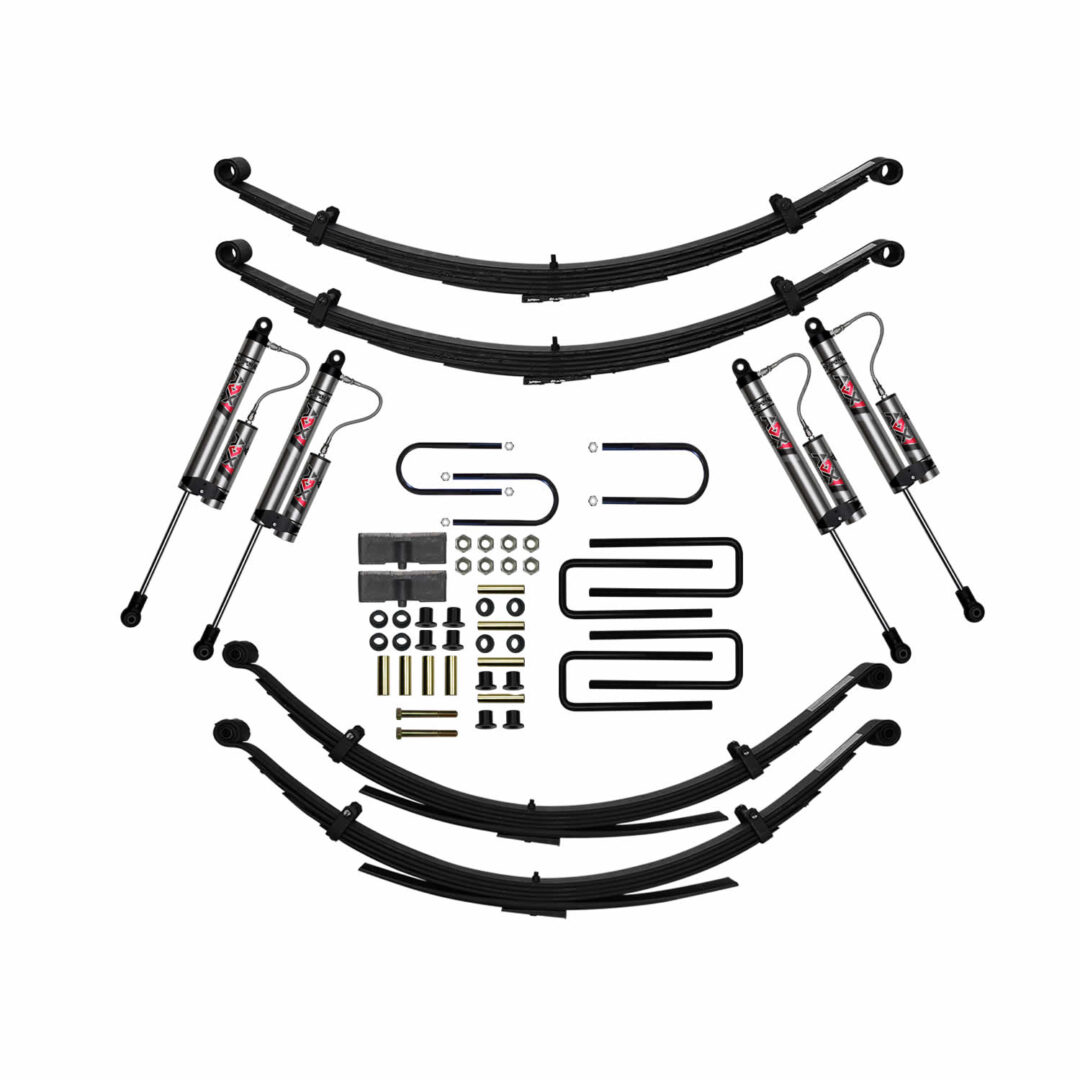 Skyjacker 92-93 Dodge W250 4 In Suspension Lift Kit With Adx M2.0 Aluminum Monotube Shocks - D492CDKS-XM