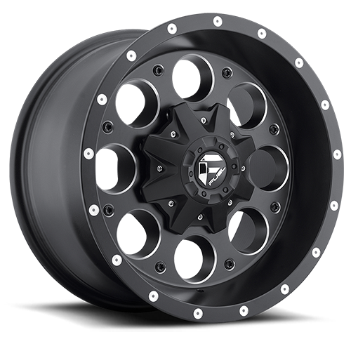 Fuel Off-Road Aluminum Wheels 15X8 Revolver D525 Matte Black/Milled