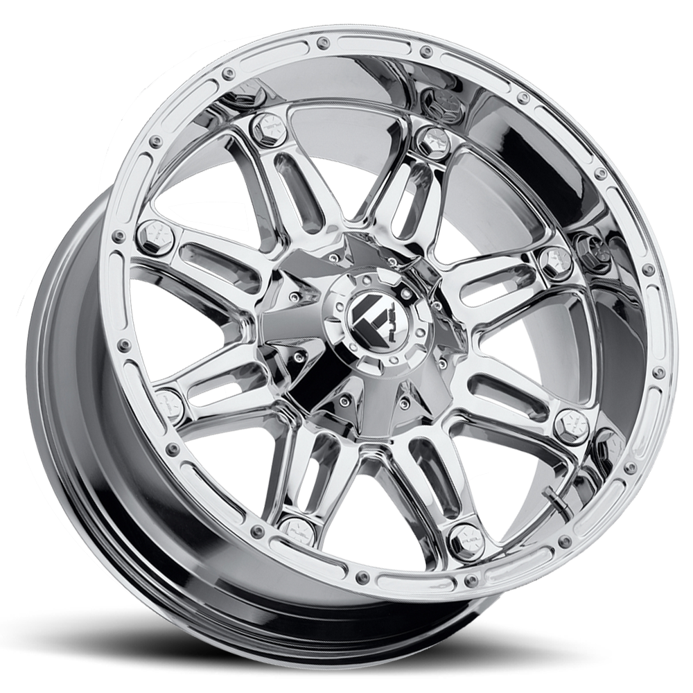 Aluminum Wheels 20X9 Hostage D530 6 On 135/6 On 139.7 Chrome 106.4 Bore 1 Offset Fuel Off Road Wheels