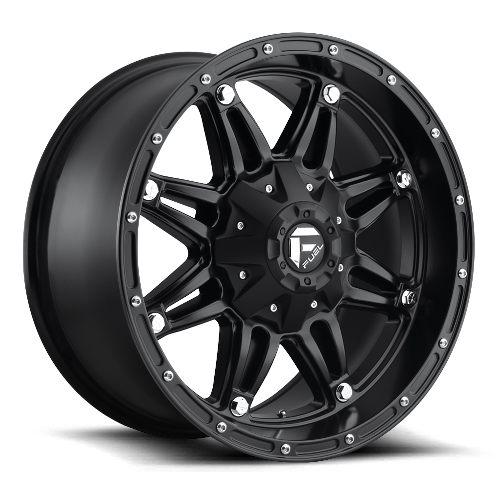 Fuel Off-Road Aluminum Wheels 18X12 Hostage D531 Matte Black